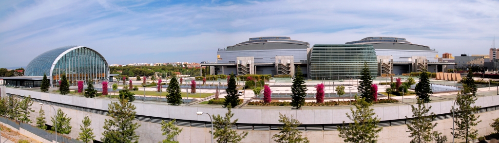 vista exterior de feria valencia