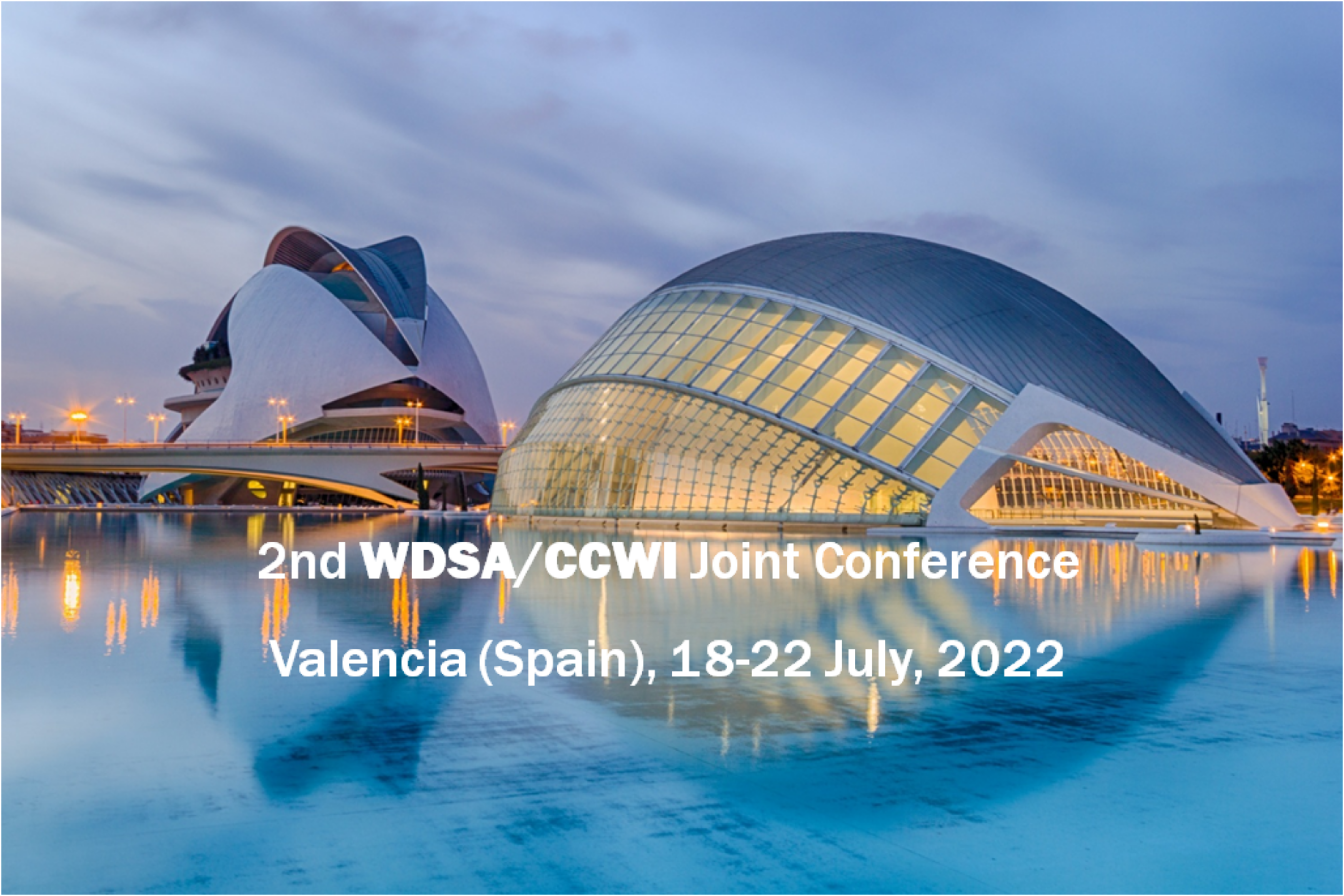 2nd WDSA / CCWI Joint Conference