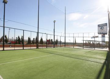 campo de tenis en hotel albufera