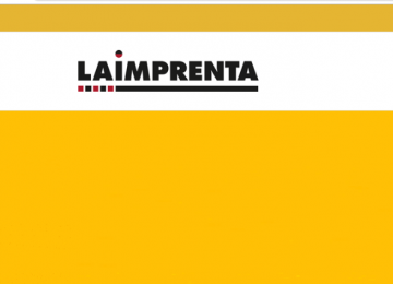 logo empresa la imprenta