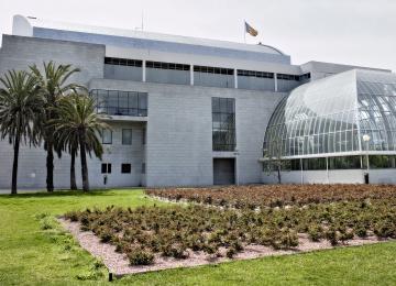 vista exterior del palau de la música