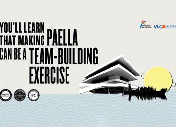 You'll learn that making Paella can be a Team-Building excercise