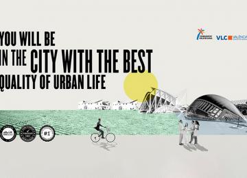 You will in the city with the best quality of urban life