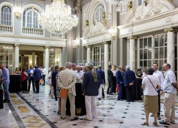 Salón de Cristal- acto inauguración