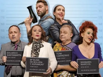 Comedia «Por los pelos» en València 