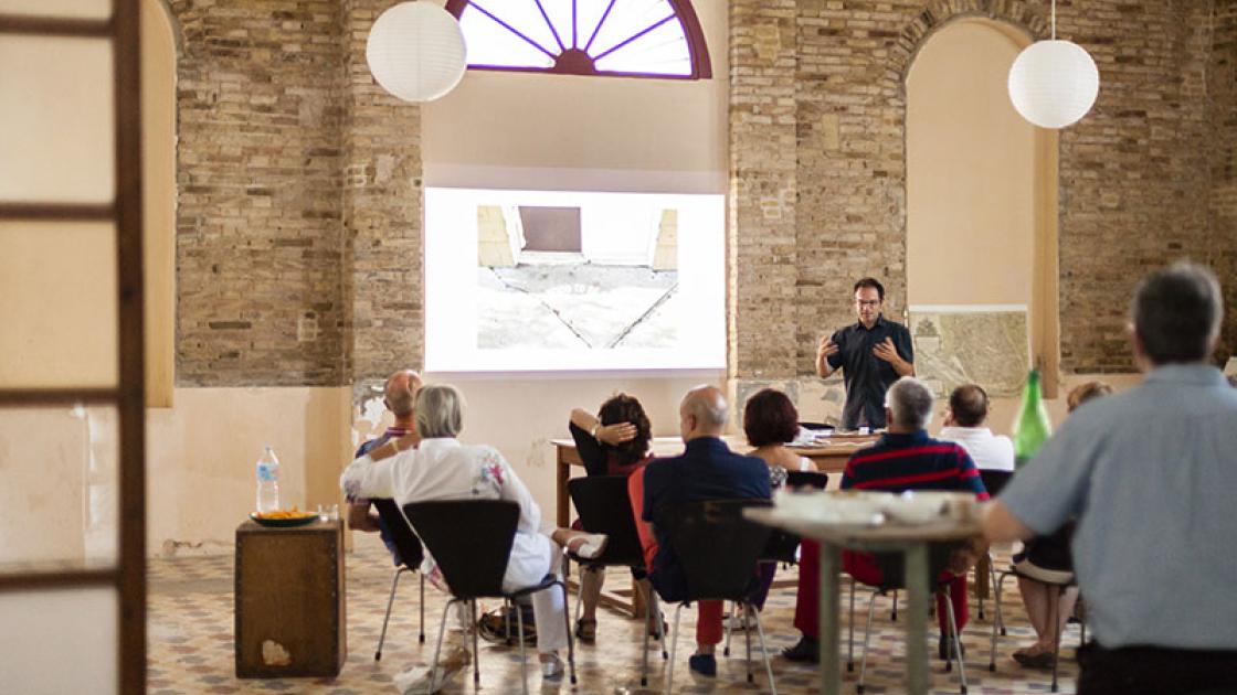 imagen guidin architects valencia durante una presentación