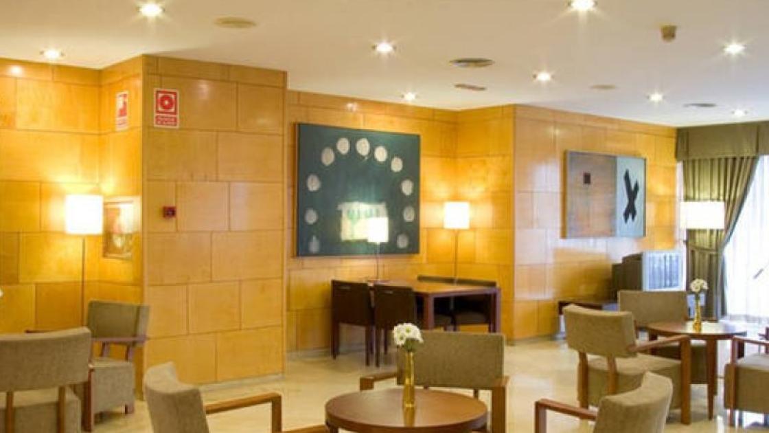 rescepción sala hotel nh ciudad de valencia