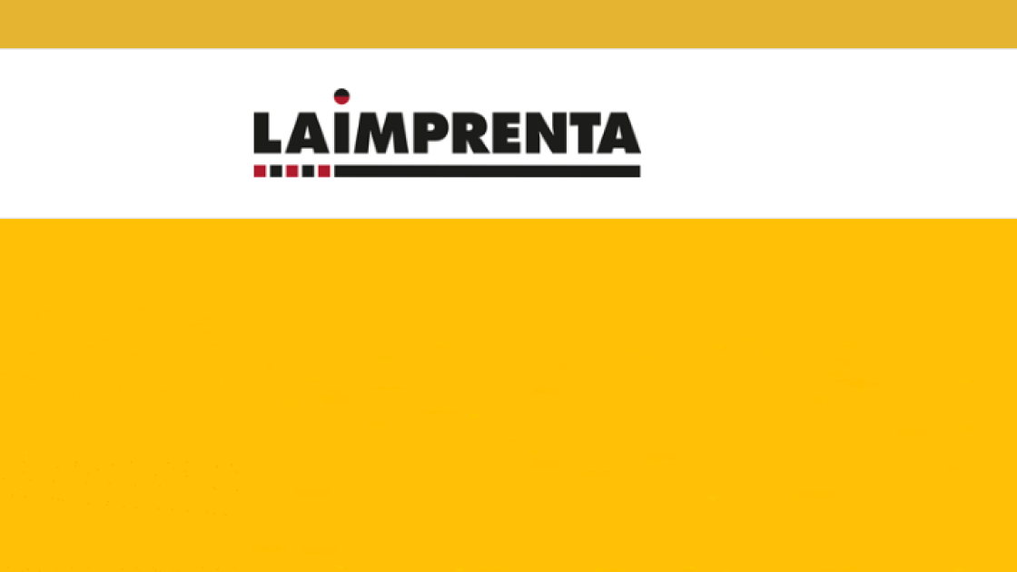 logo empresa la imprenta