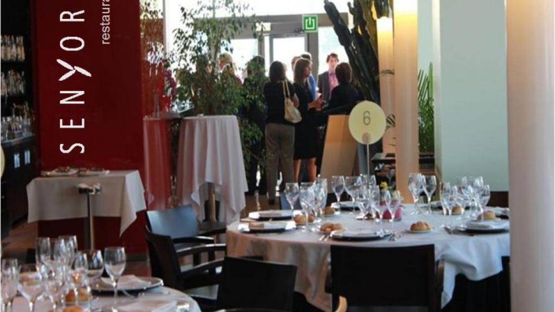 sala del restaurante senyoret del hotel barceló