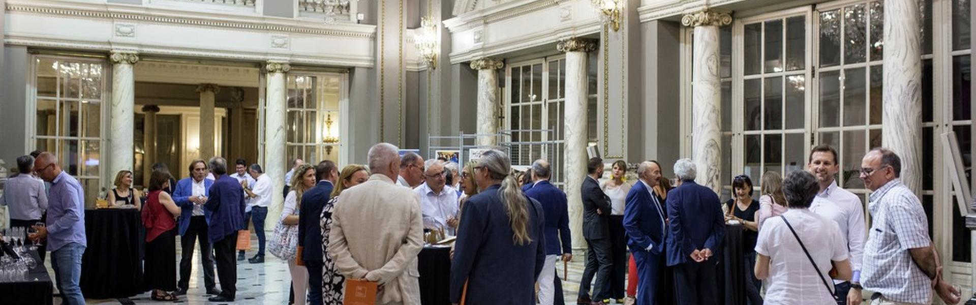 Salón de Cristal- acto inauguración