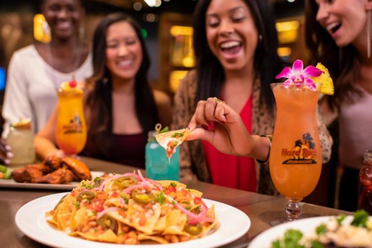 hard rock cafe restaurante nachos