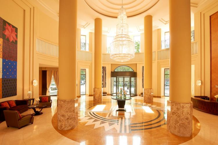 recepción hotel westin valencia