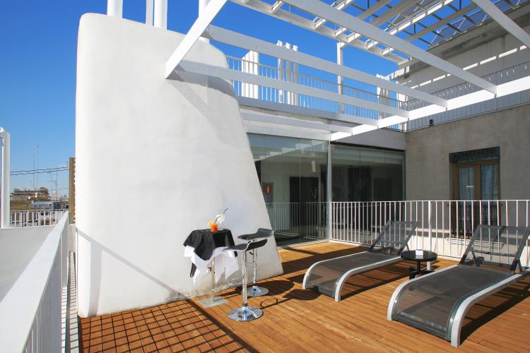 terraza hotel vincci palace