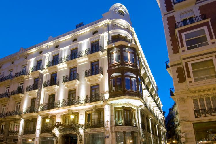 edificio fachada exterior hotel vincci palace