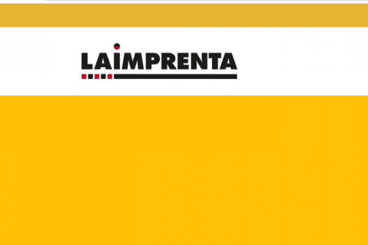 logo empresa la imprenta