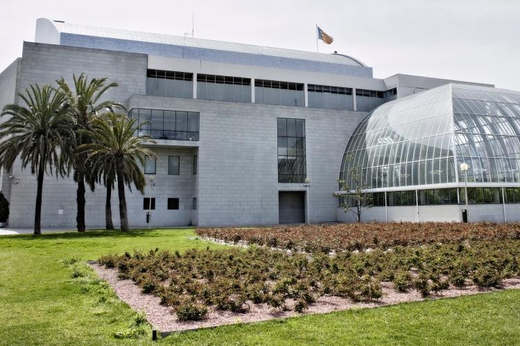 vista exterior del palau de la música