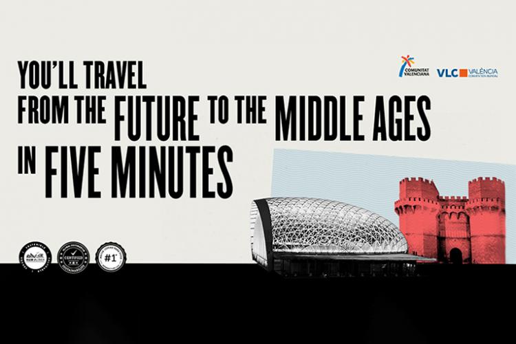 You'll travel from the future to the middle ages in five minutes