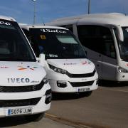 flota de autobuses vialco